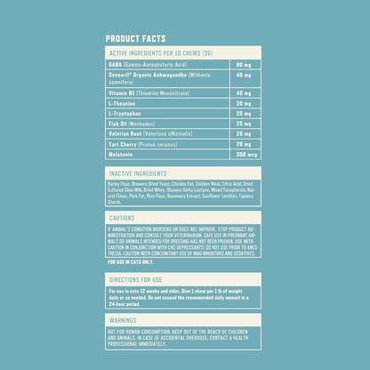 Calm Kitty™ Cat Treats for Stress Relief