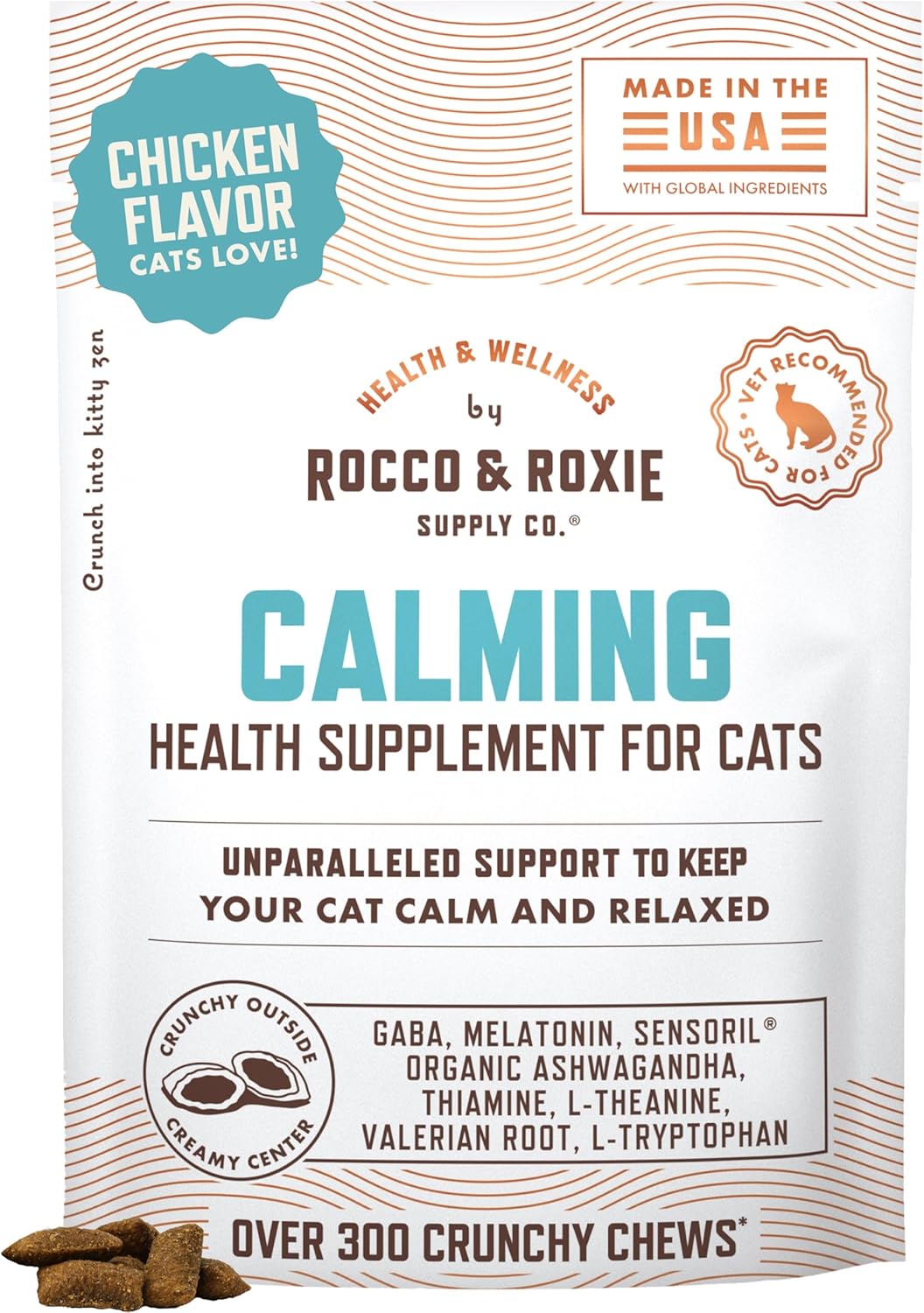 Calm Kitty™ Cat Treats for Stress Relief