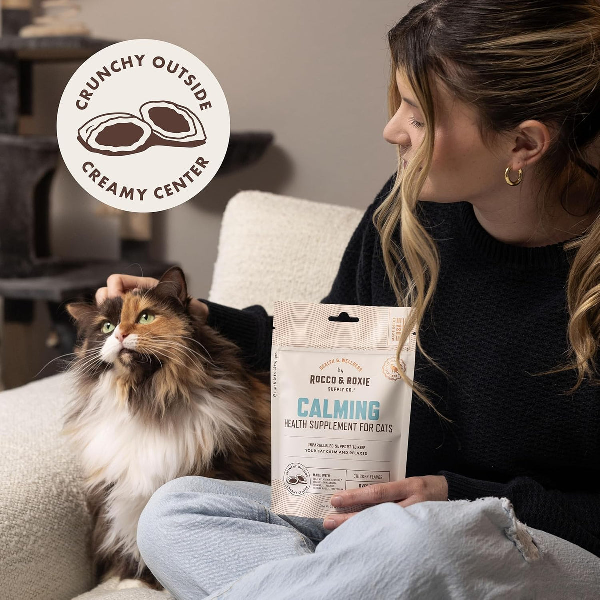 Calm Kitty™ Cat Treats for Stress Relief